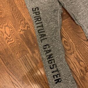Spiritual Gangster Gray Leggings